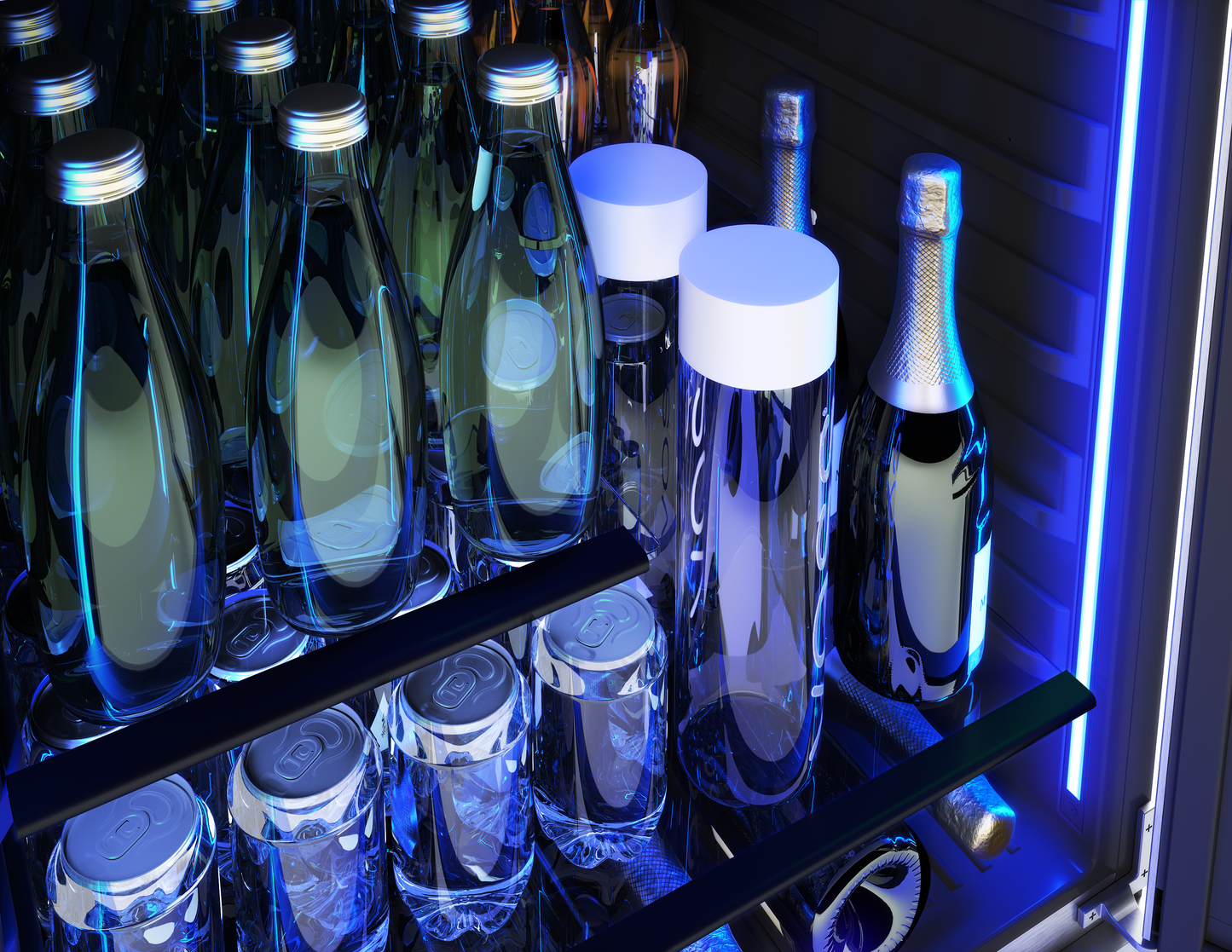 Beverage Center 24", Reversible Single Zone