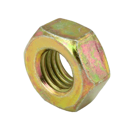 Hexagonal metal nut with internal threading designed for John Deere parts and hardware collections under $25
