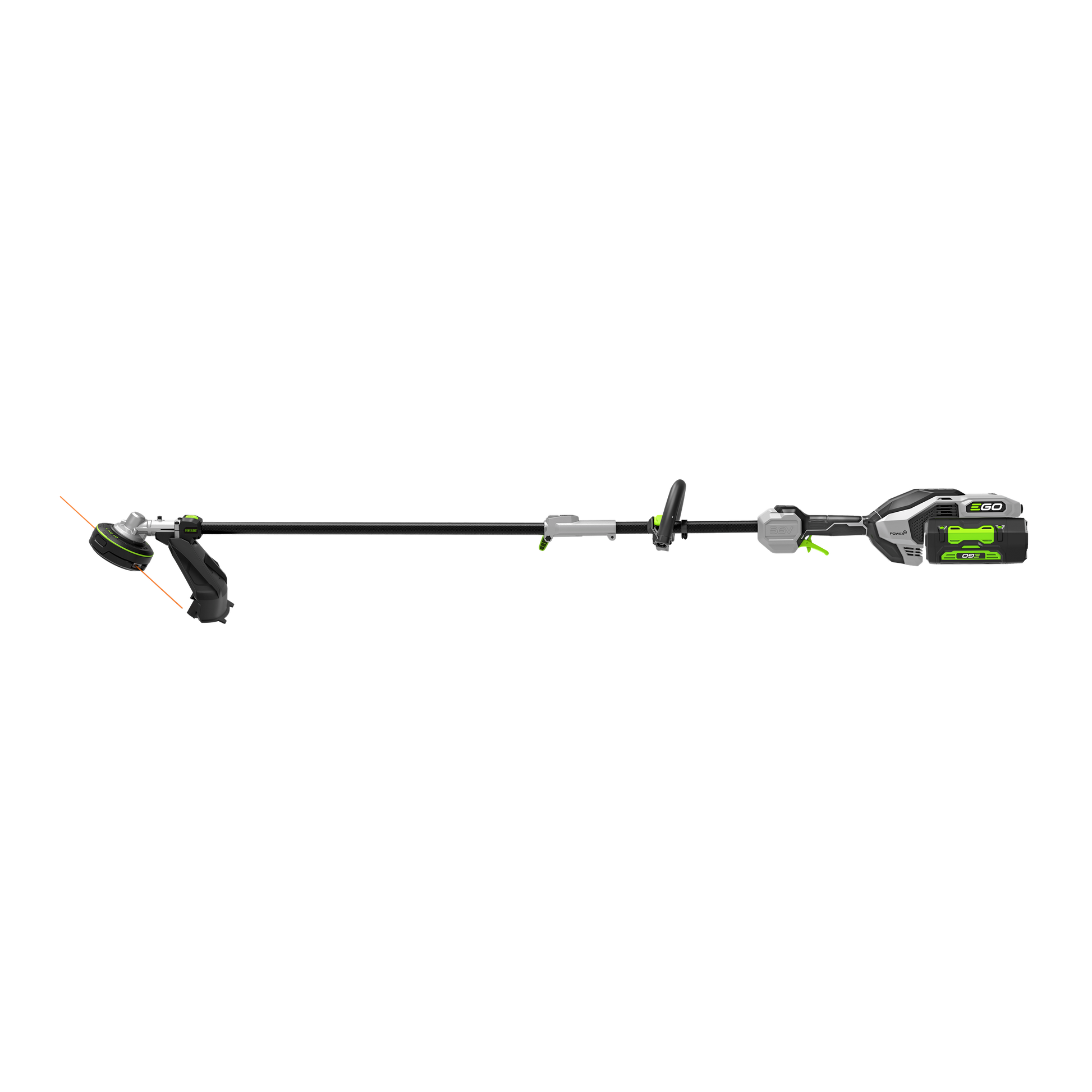 Cordless 17-inch multi-head string trimmer with battery and charger in power tools and home improvement collections