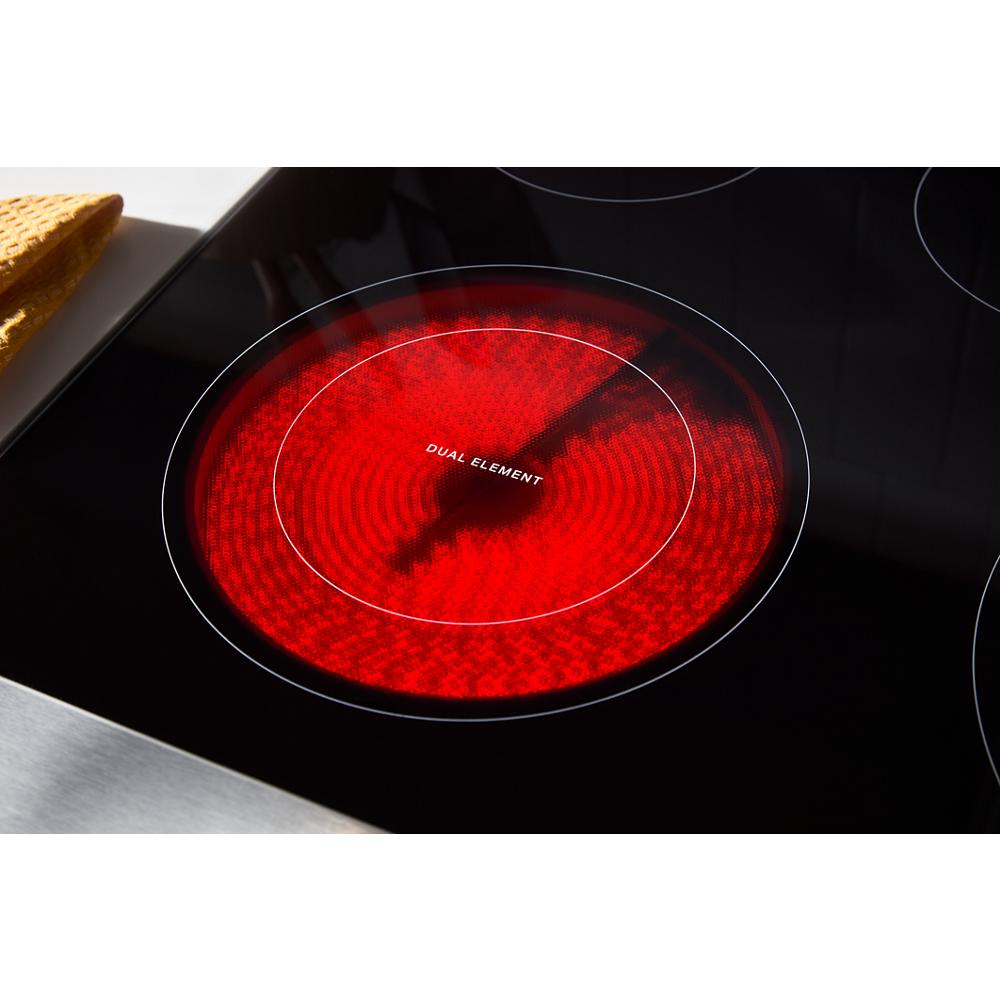30-inch Smart Slide in Electric Range with Air Cooking Technology, No Preheat Air Fry, WipeClean™ Coating, Steam/Self Clean and High Speed Preheat