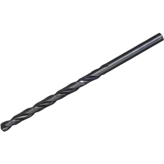 3/16 inch black oxide drill bit with thick core for enhanced durability in tool accessories and home improvement collections