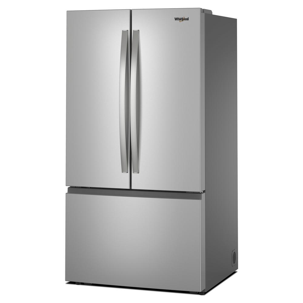 Whirlpool stainless steel 36-inch French door refrigerator with bottom freezer drawer from Appliances collection