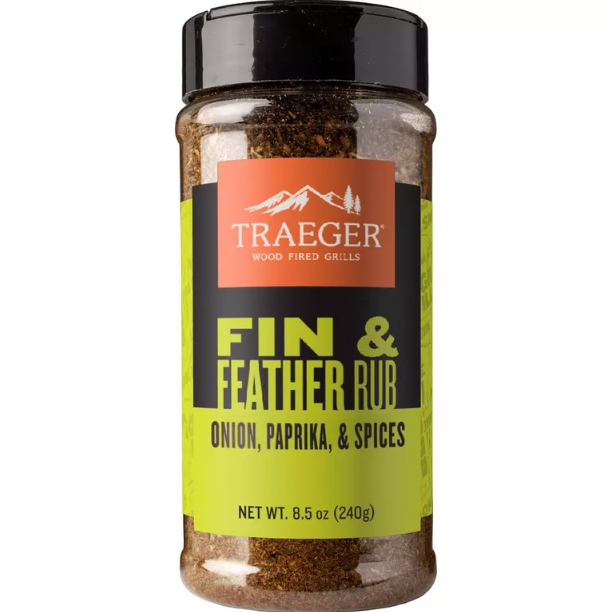 Traeger Fin & Feather Rub, 8.5 oz.