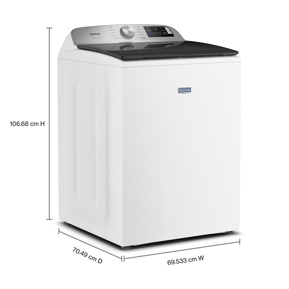5.2 Cu. Ft. Top Load Agitator Washer with Extra Power and Smart Appliance