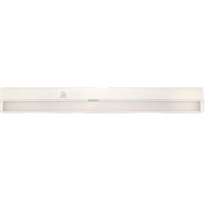 Slim white LED mountable under cabinet light designed for energy-efficient home improvement and electrical lighting projects