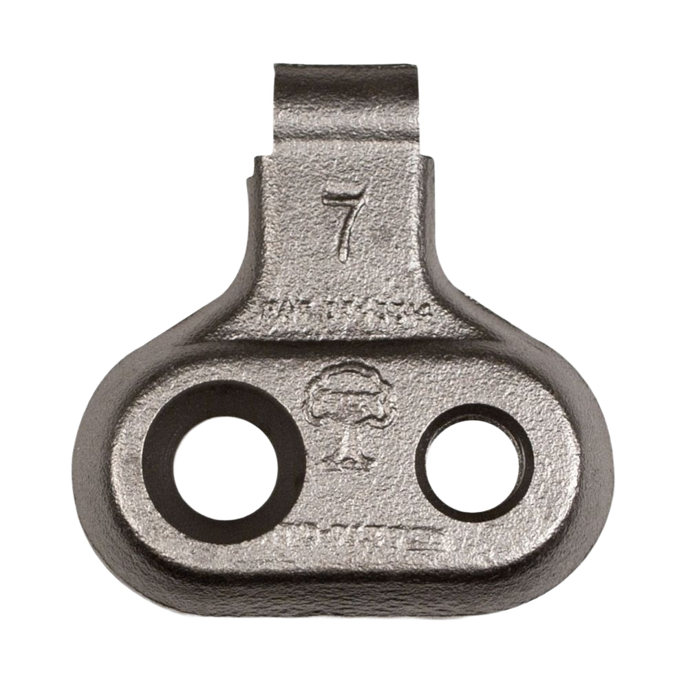 High-strength alloy steel LoPro straight pocket for stump grinding, designed for durability and compatible with Tap & Turn systems, ideal for tools and parts.