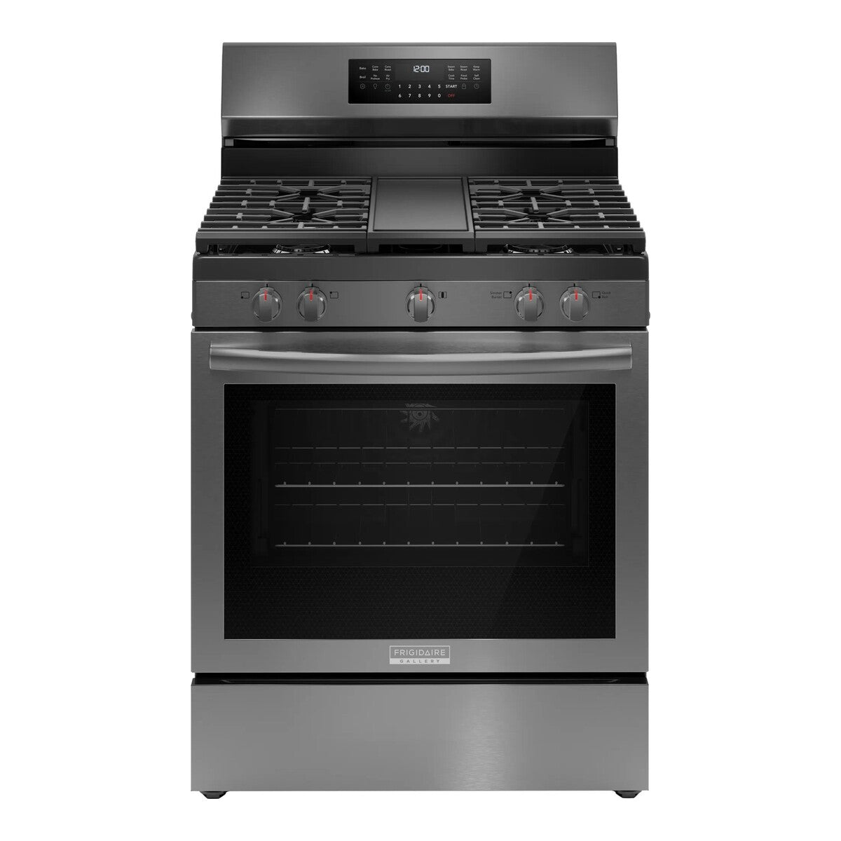 30" Rear Control Gas Range with Total Convection