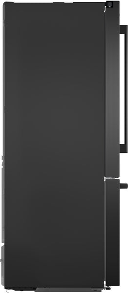 500 Series, French Door Bottom Mount Refrigerator, 36'', Black Stainless Steel