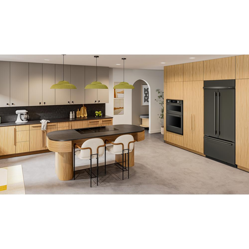 20.8 Cu. Ft. 36-Inch Built-In French Door with Signature Platinum Interior in Black Ore