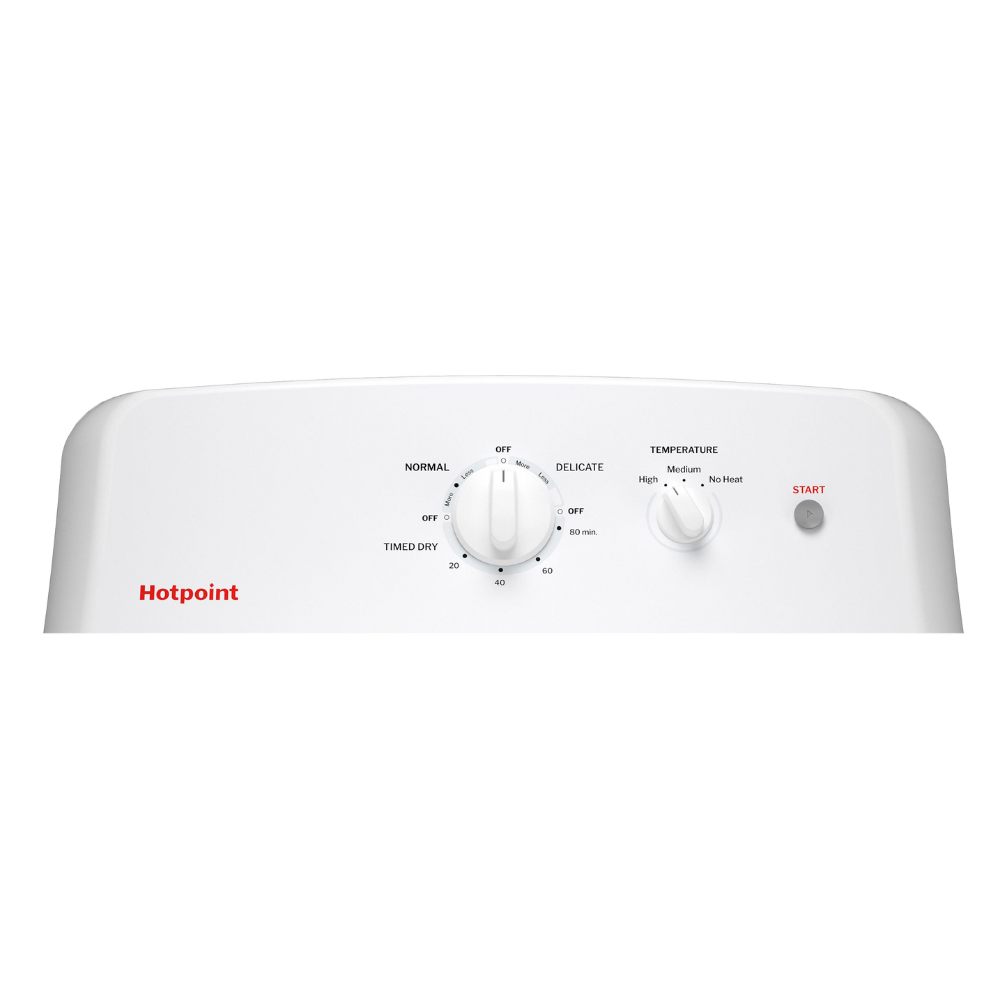 Hotpoint® 6.2 cu. ft. Capacity  Electric Dryer with Up To 120 ft. Venting and Shallow Depth