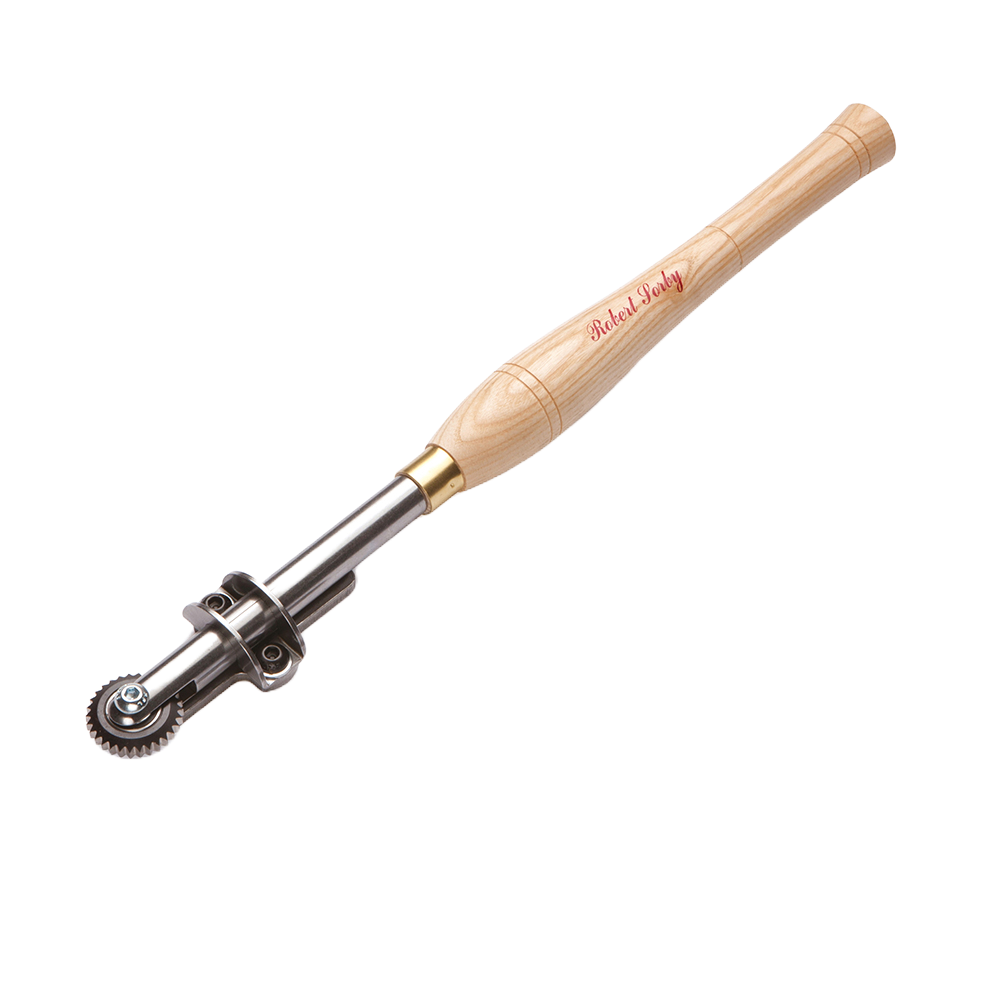 Woodturning spiralling tool with wooden handle from Robert Sorby in woodworking tools and home improvement collection