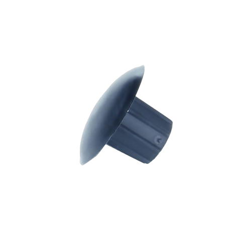Black plastic dome-shaped steering gear absorber component for tools and home improvement use