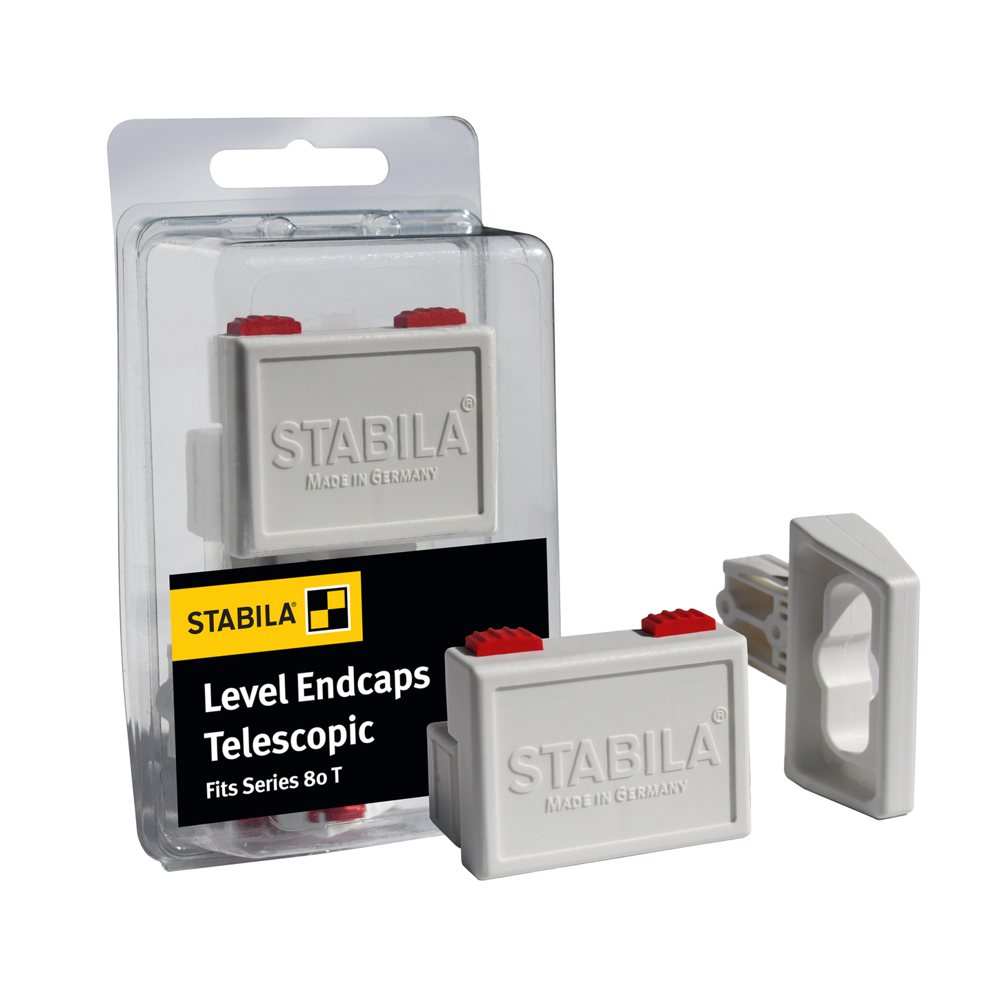 Stabila Type 80T Level End Caps, 2-Pc.