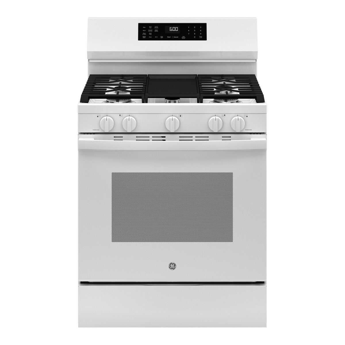 GE® 30" Free-Standing Gas Convection Range with No Preheat Air Fry and EasyWash™ Oven Tray
