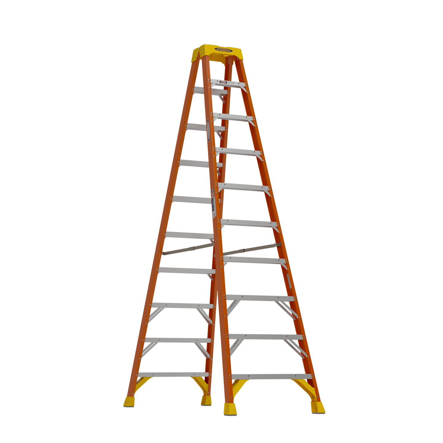 Werner 10 ft. Fiberglass Step Ladder