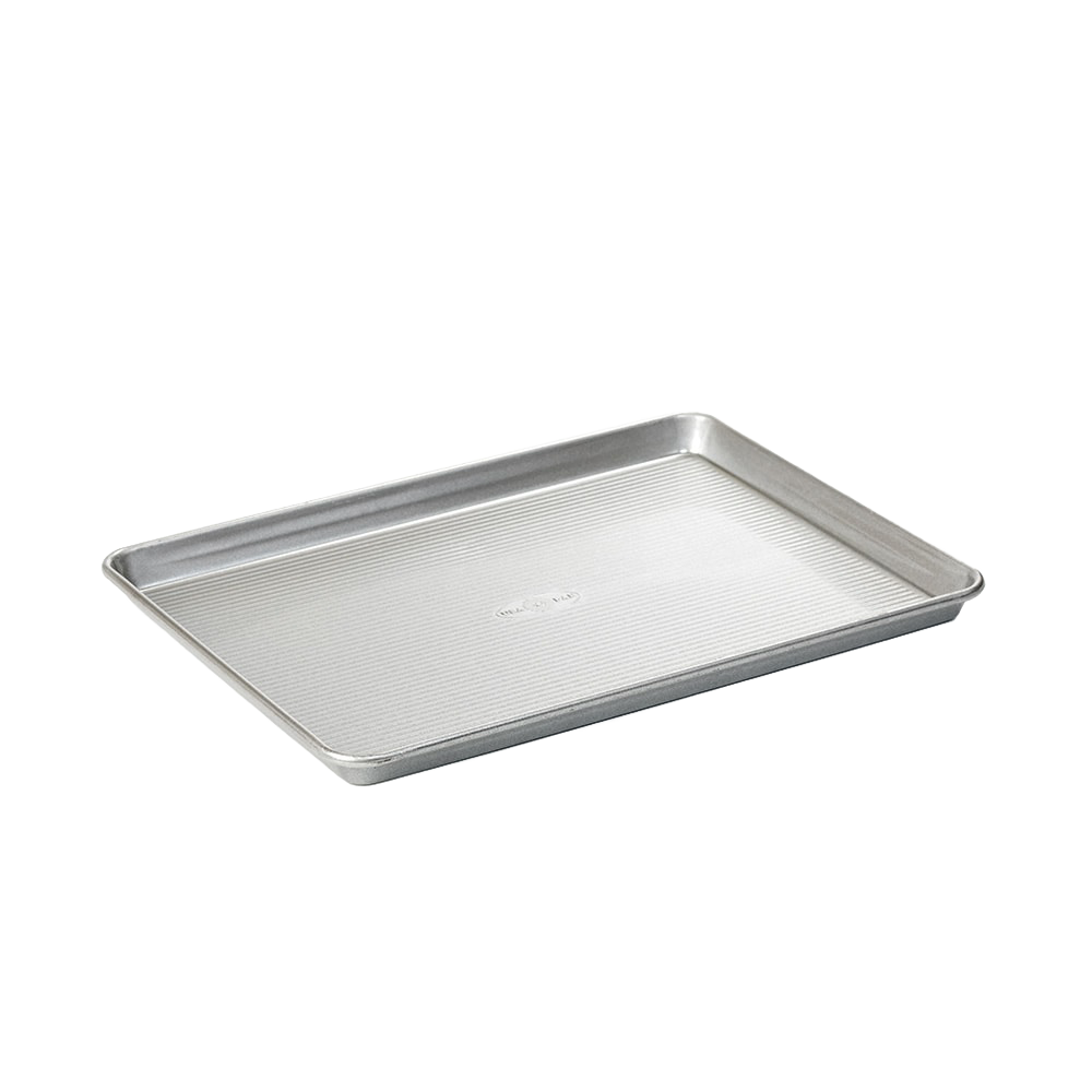 High-quality half sheet pan with textured surface and raised edges in Kitchenware and Bakeware collections