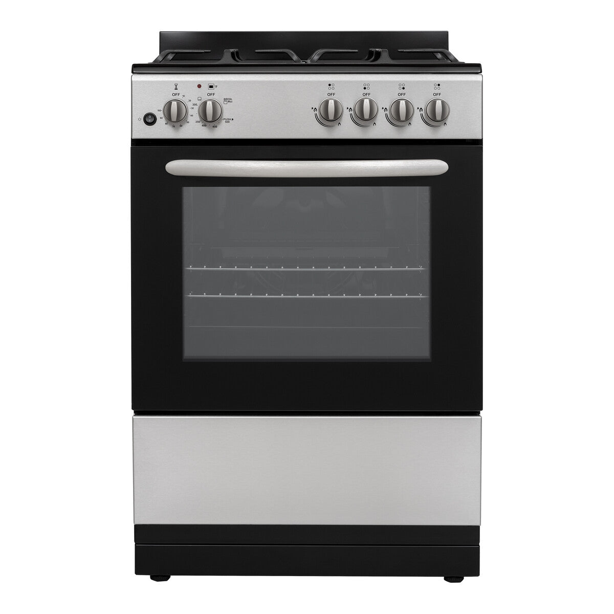 Element Electronics 24" Gas Range (EGR244MCCS)