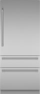 Freedom®, Built-in Bottom Freezer, 36'', Stainless Steel
