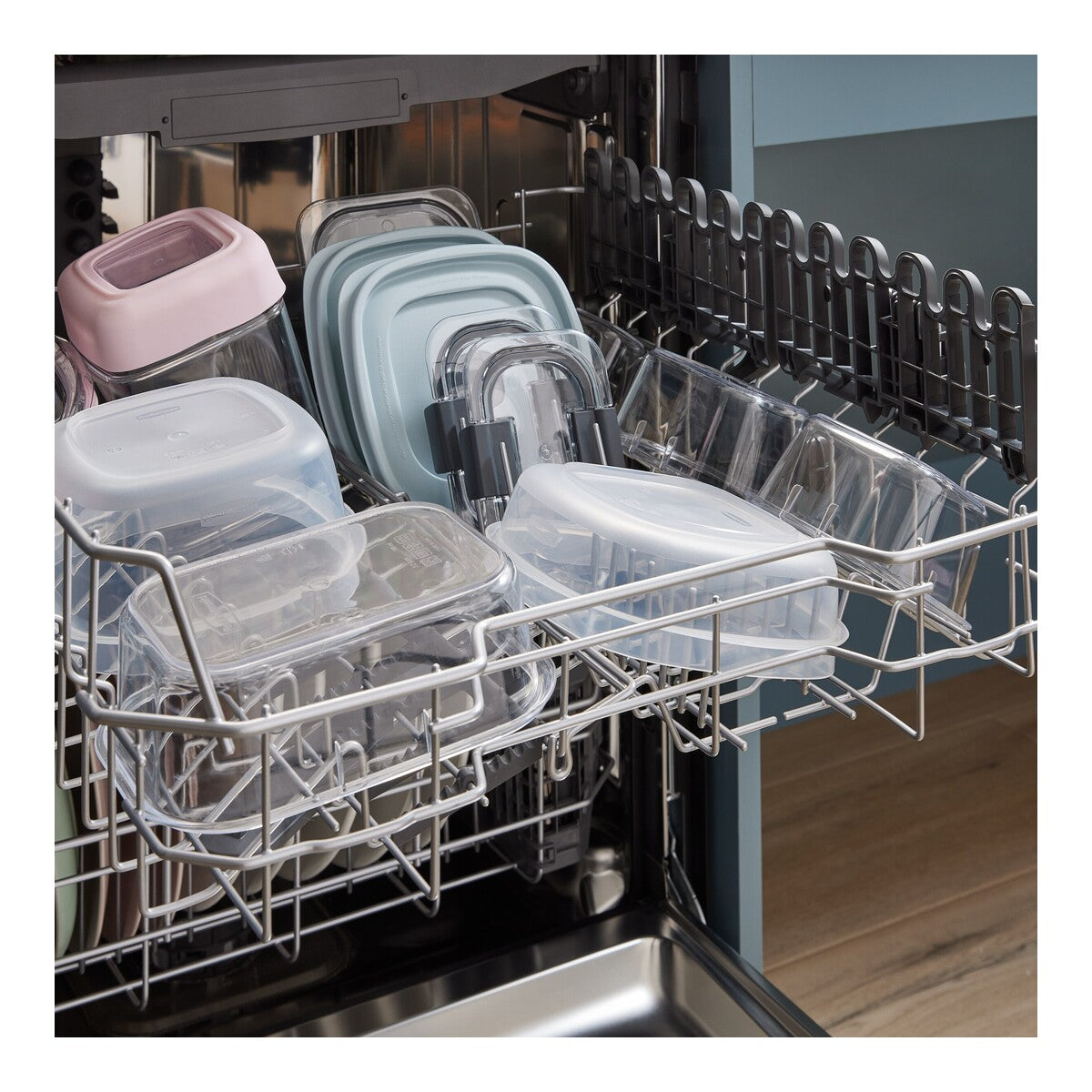 44 dBA ADA Compliant Dishwasher Flush with Cabinets with 3rd Rack