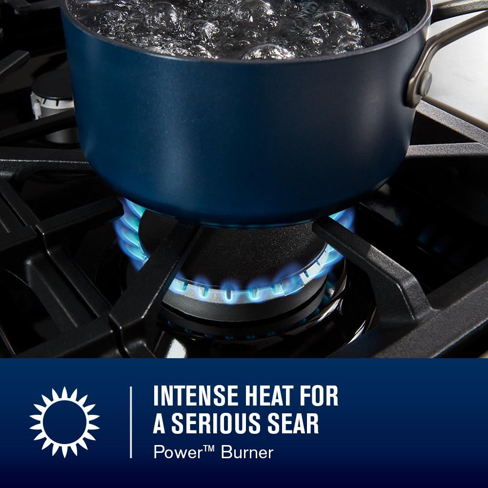 30-Inch Wide Gas Range With Steam Clean - 5.0 cu. ft.