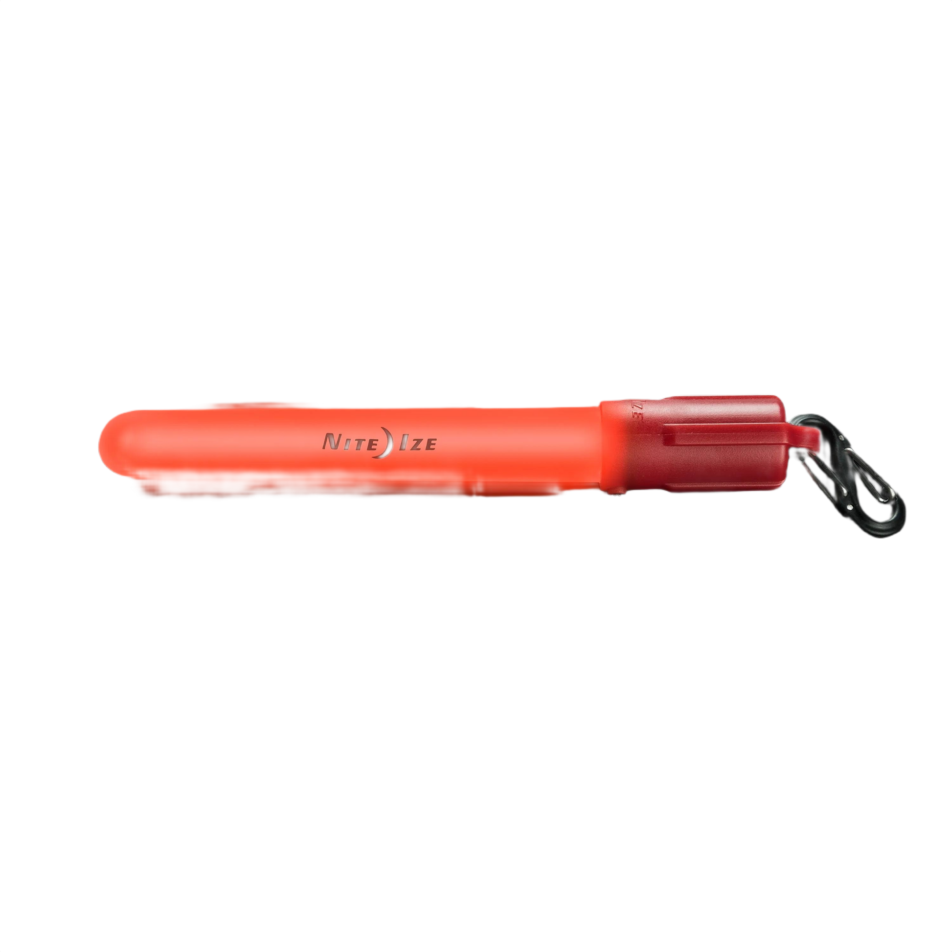 Compact red LED glow stick with keychain attachment for hands-free lighting in woodworking and home improvement tools collections