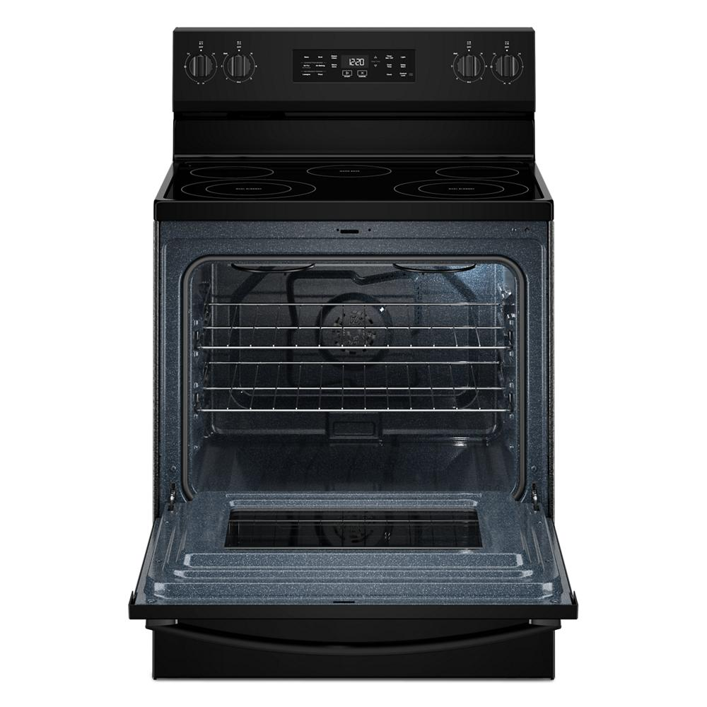 30-inch Electric Range with Air Cooking Technology and Steam Clean