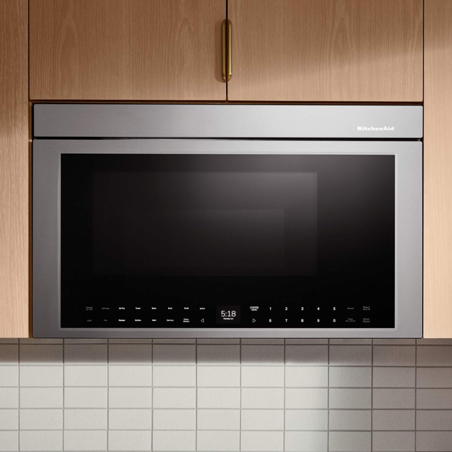 KitchenAid® Multifunction Over-the-Range Oven with Flush Built-In Design