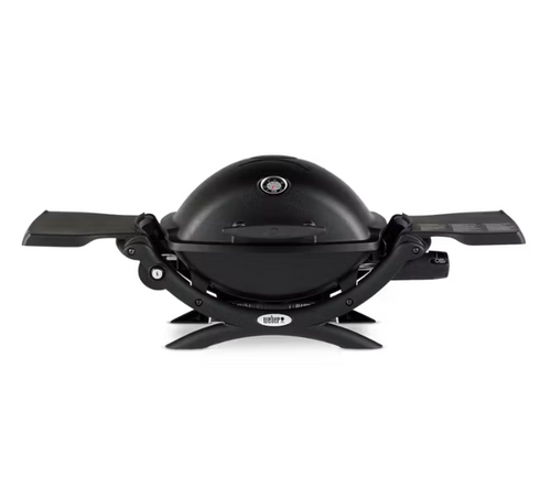 Weber Q 1200 Gas Grill, Liquid Propane, Black