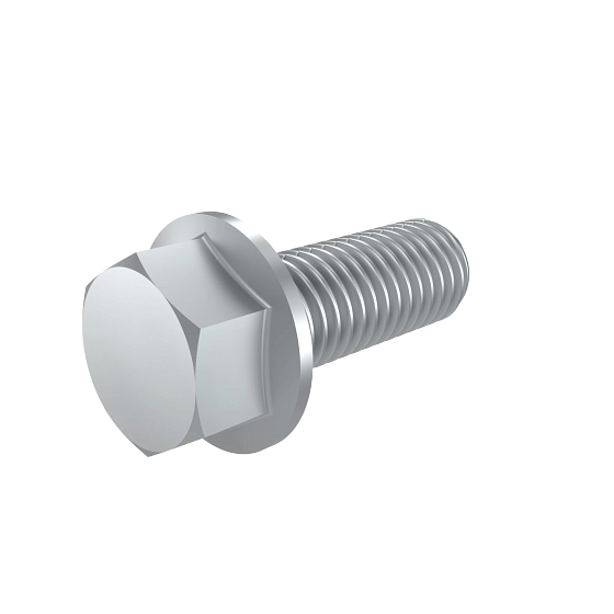 John Deere 19M7867 M8 X 25 Hexagonal Head Flanged Screw, 5-Pack
