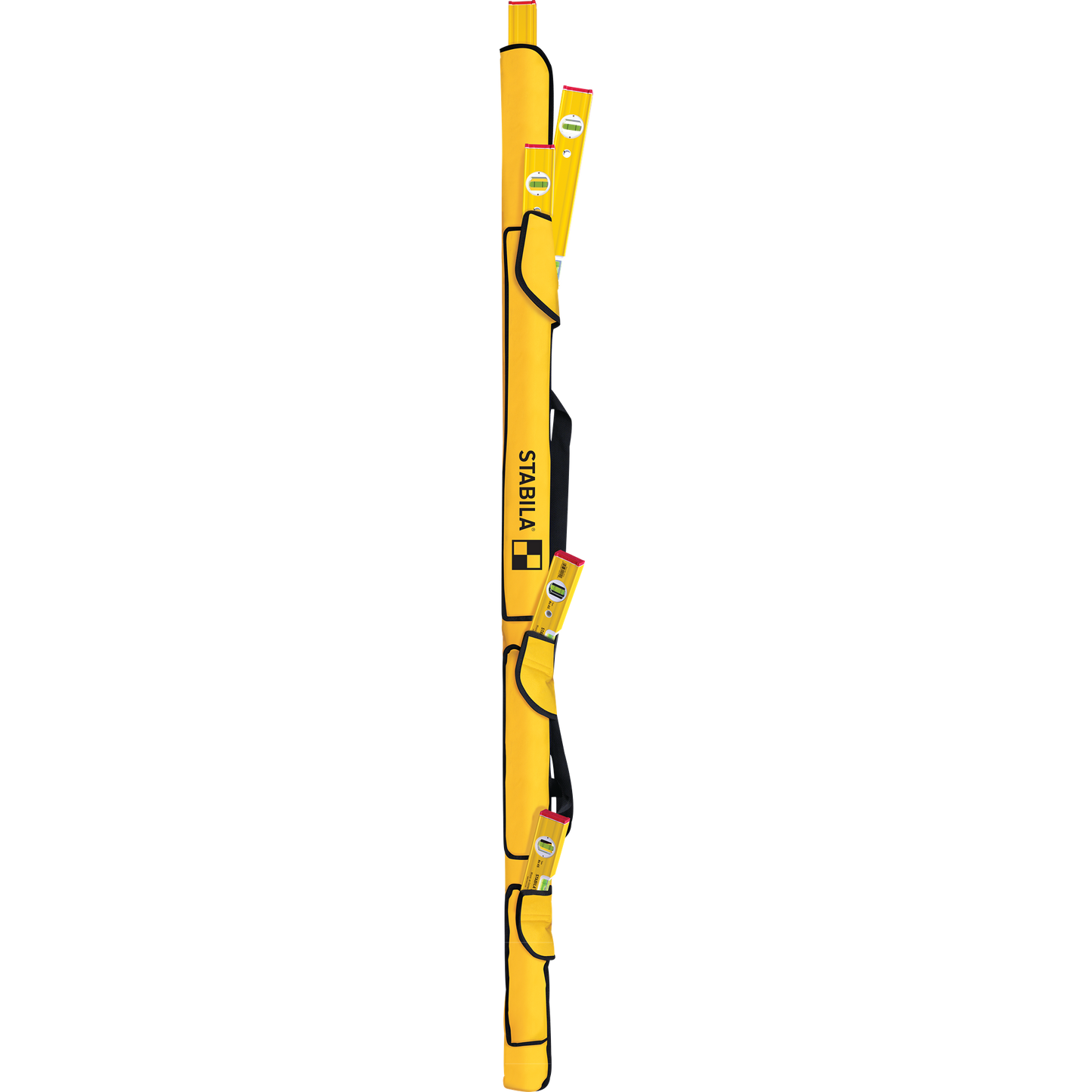 Stabila Type 80 AS 5-Pc. Spirit Level PRO Set w/Carrying Case