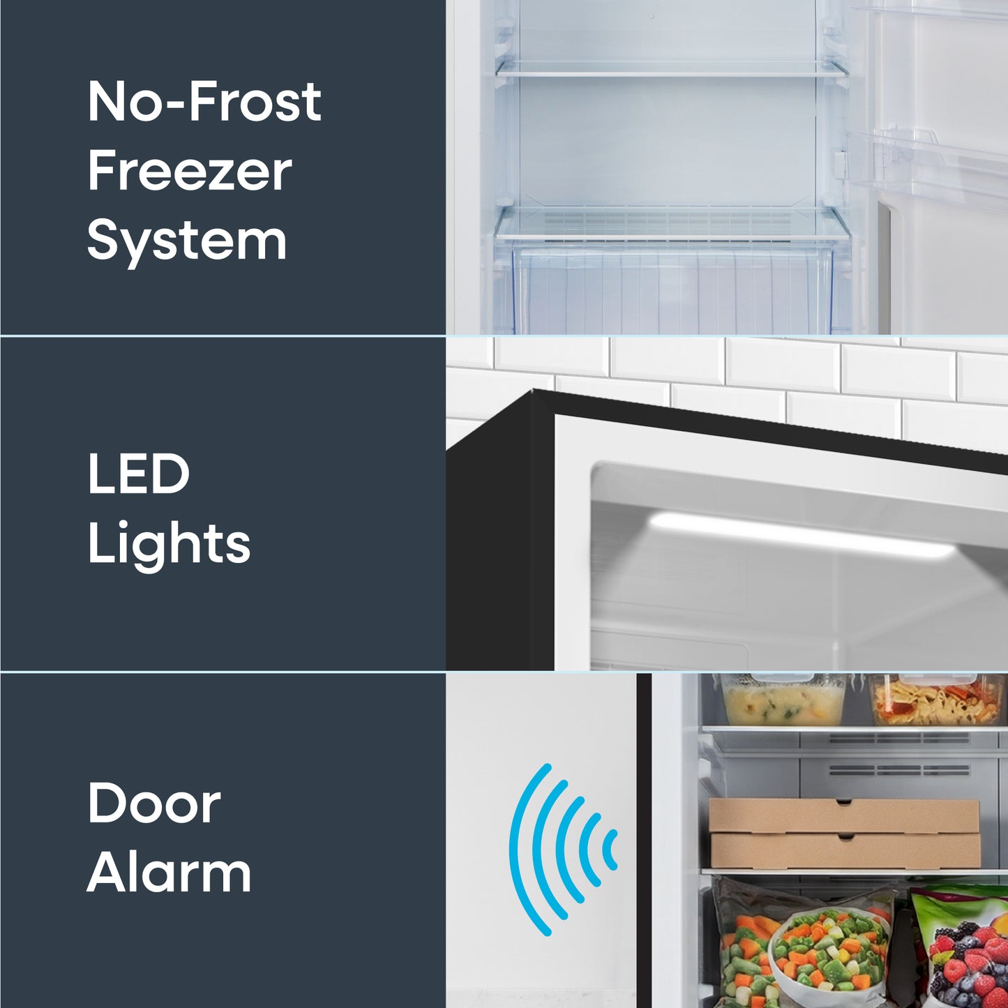 Element 14.0 cu. ft. Upright Convertible Freezer/Refrigerator - Stainless Steel, ENERGY STAR (EXUF14CEES)