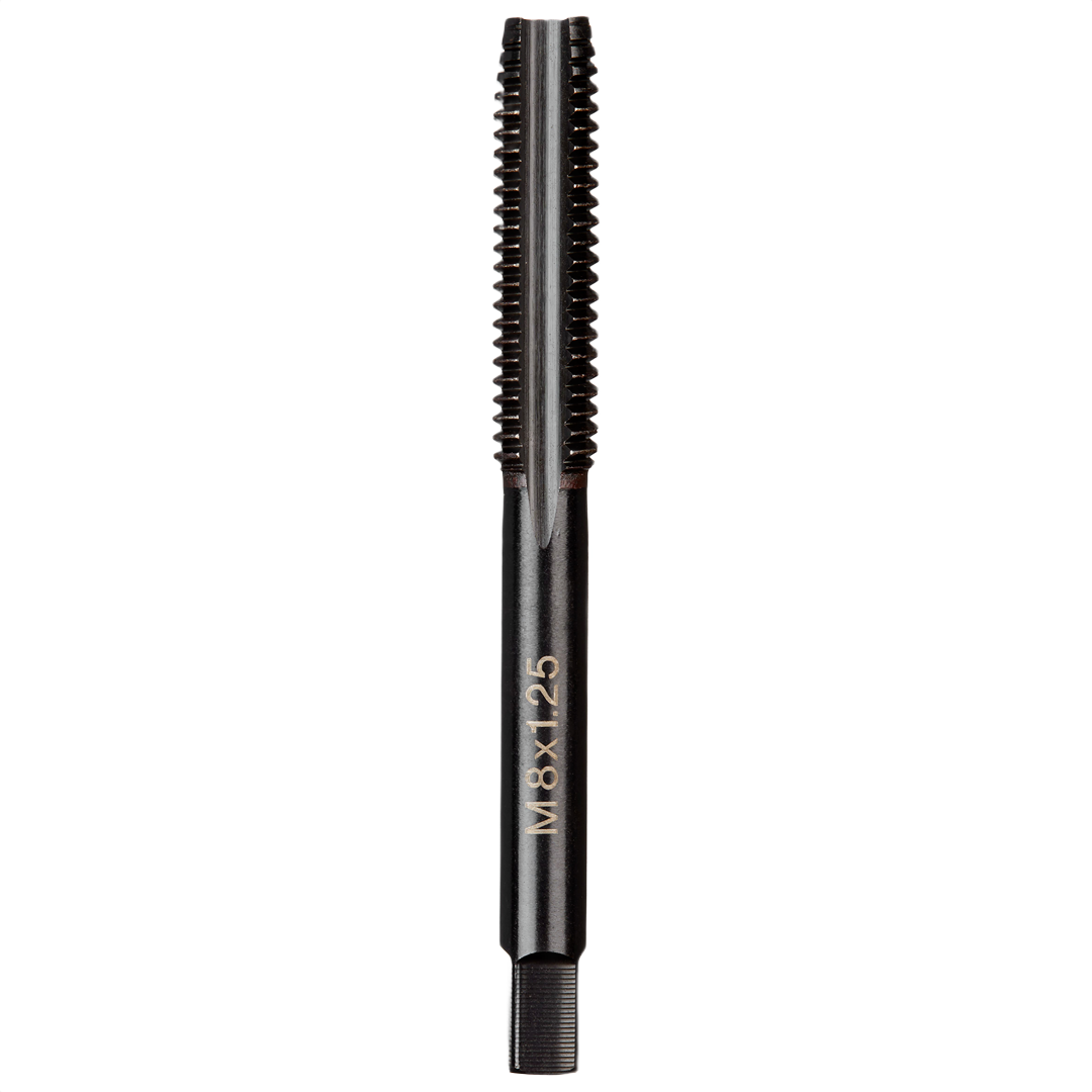 Metric straight flute plug tap for precise internal threading in tool accessories and power tool collections under $50