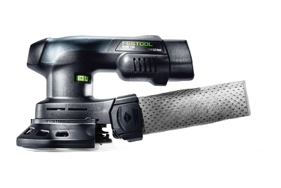 Compact cordless Festool eccentric sander with dust extraction for efficient tools and home improvement tasks
