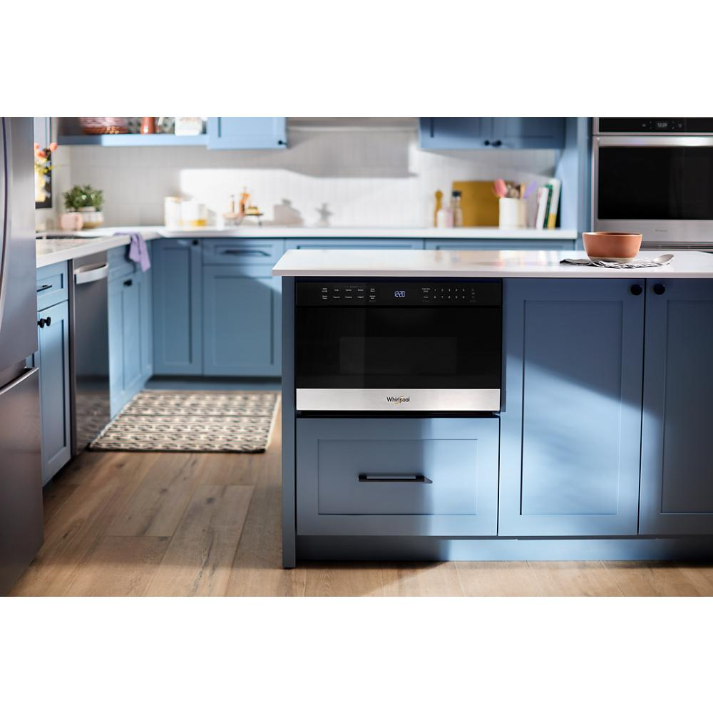 24-inch Built-in Microwave Drawer with Sensor Cooking