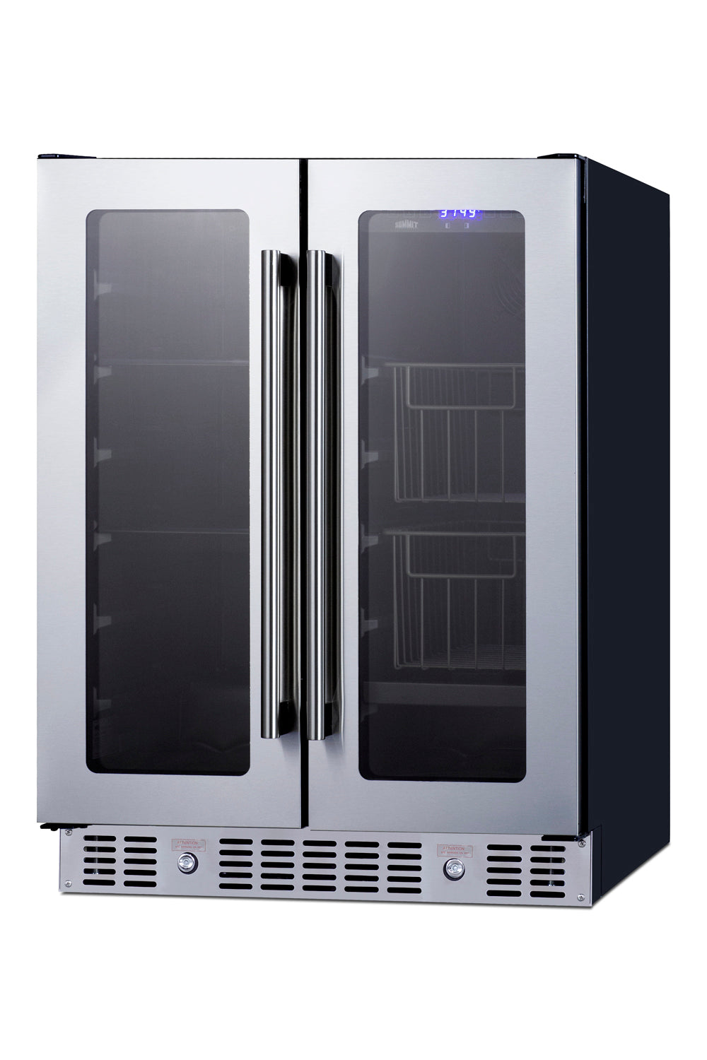 24" Built-In Dual-Zone Produce Refrigerator, ADA Compliant