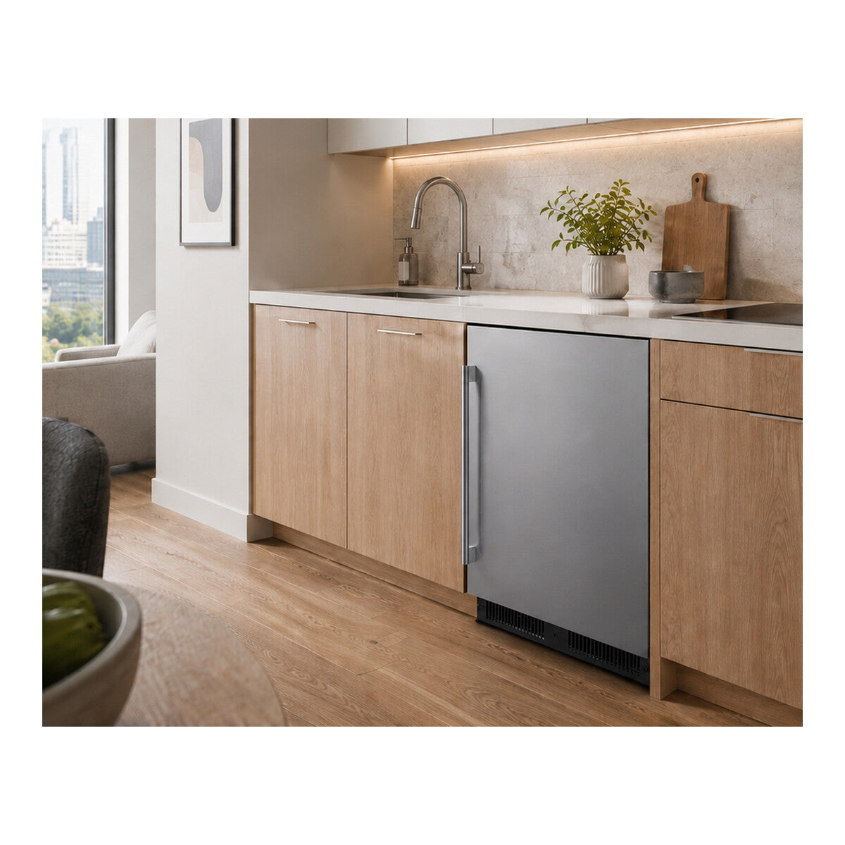 24" Wide Built-In All-Freezer