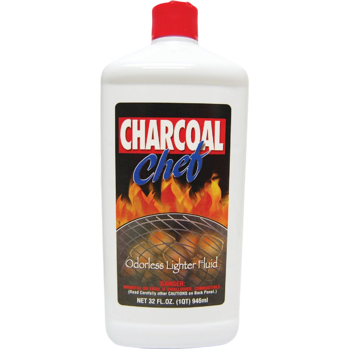 32 oz. bottle of odorless liquid charcoal starter for quick fire ignition in grilling and outdoor collections
