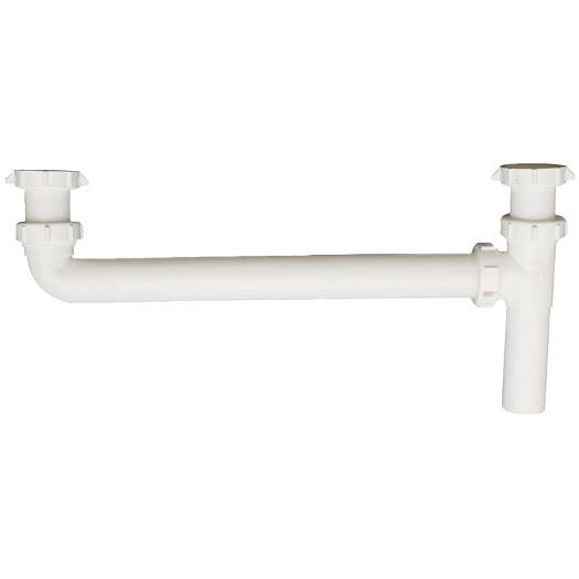 Do it Best 1-1/2" x 16" White Plastic End Outlet Waste