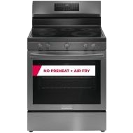 30" Rear Control Electric Range with Total Convection