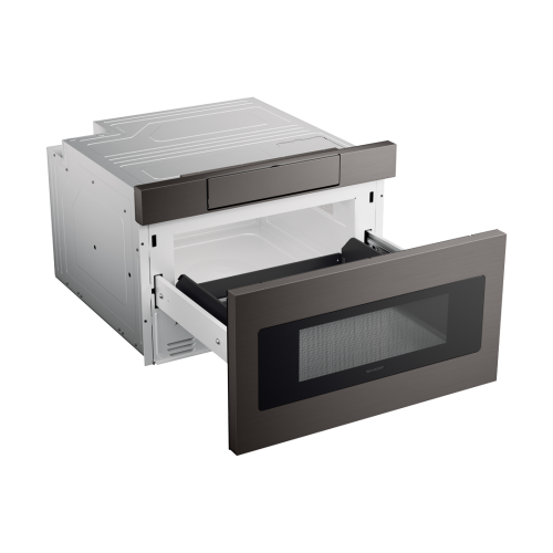 24" / 1.2 CF Flat Panel Microwave Drawer, Easy Touch Open
