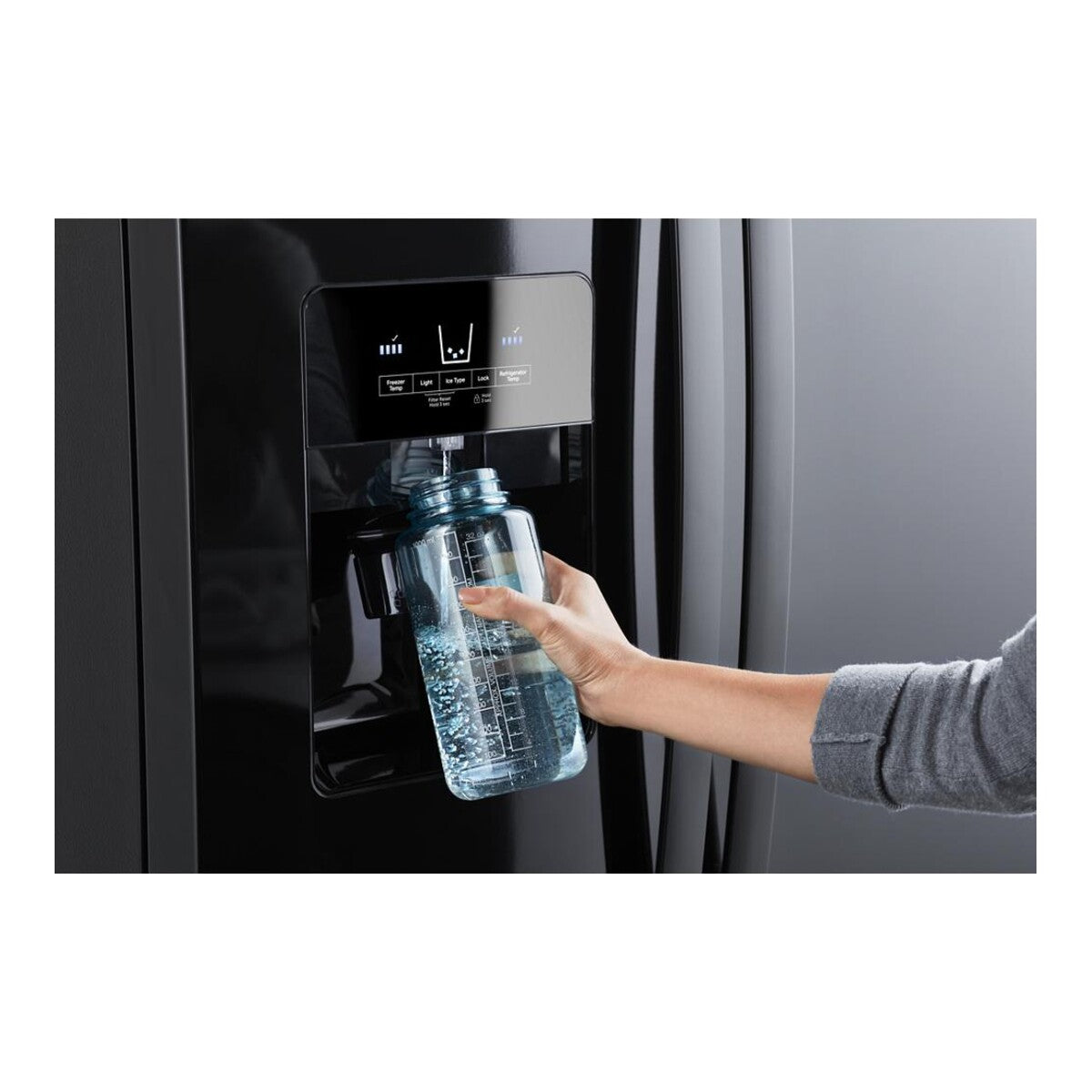 36-inch Wide Side-by-Side Refrigerator - 25 cu. ft.
