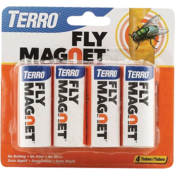 Four-pack of Terro 3-foot fly ribbons for insect control in lawn and garden and pest control collections