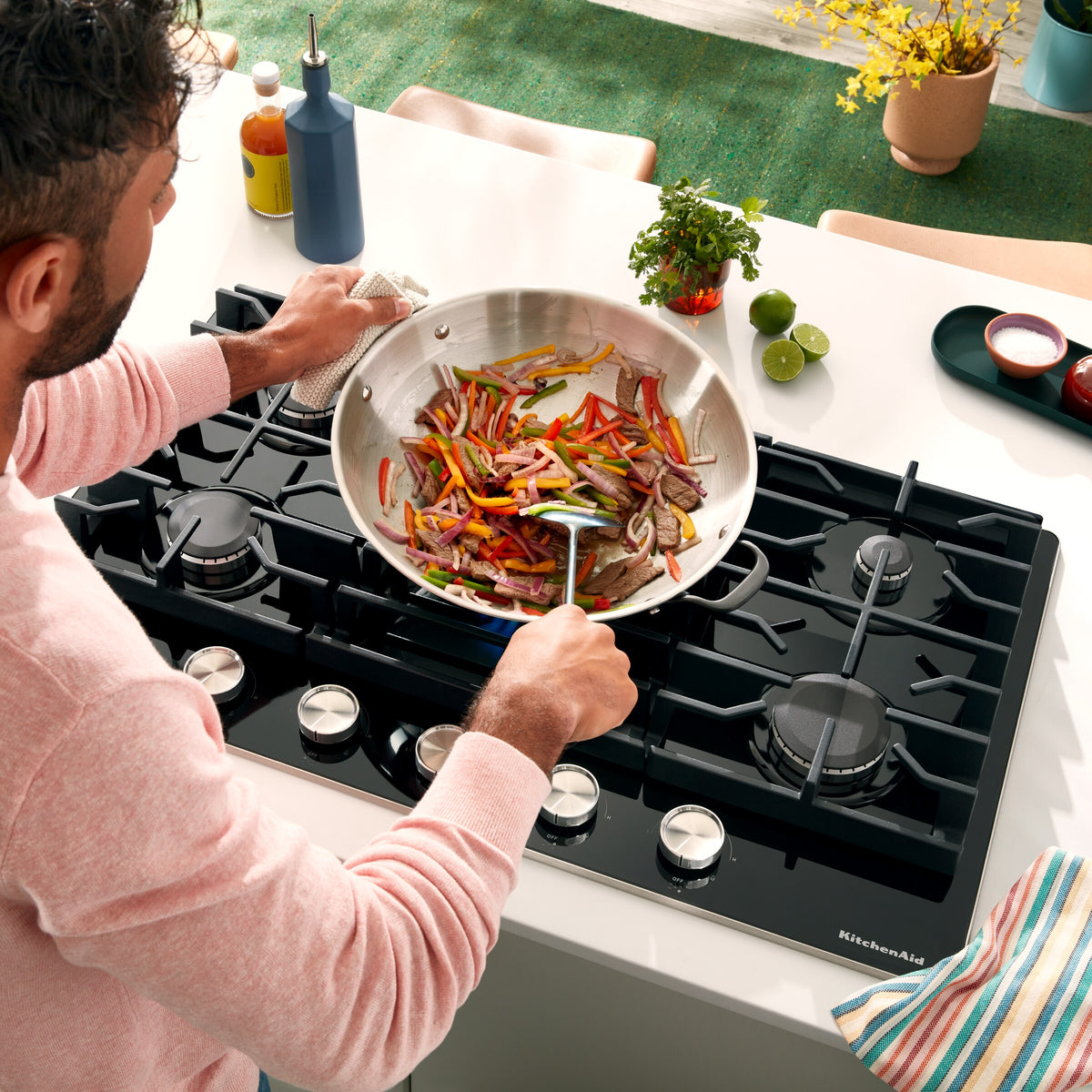 30" Gas-on-Glass Cooktop