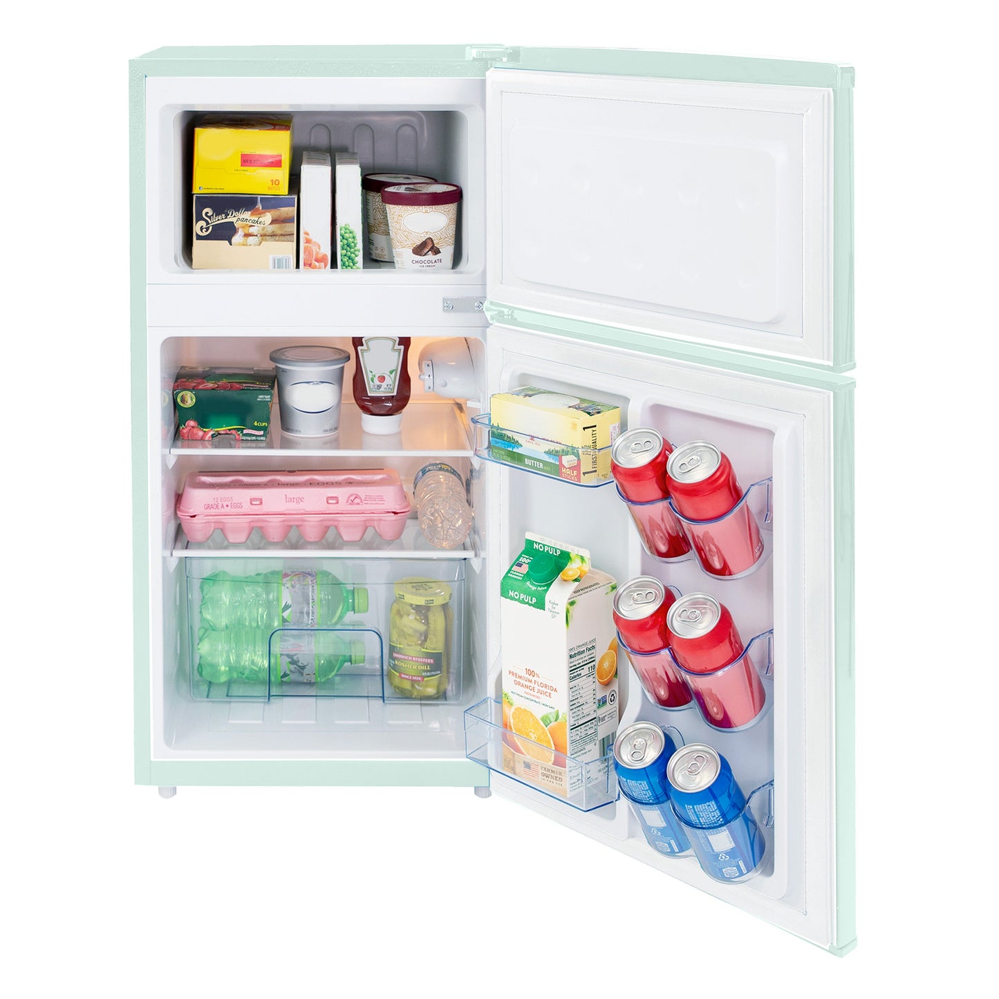 Avanti 3.0 Cu. Ft. Retro Compact Refrigerator - Seafoam Green