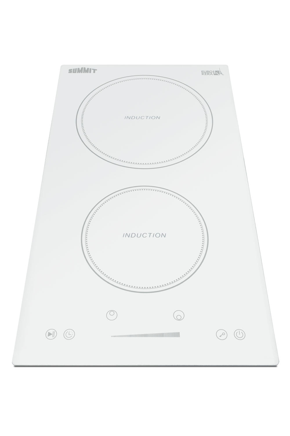 12" Wide 208-240V 2-Zone Induction Cooktop