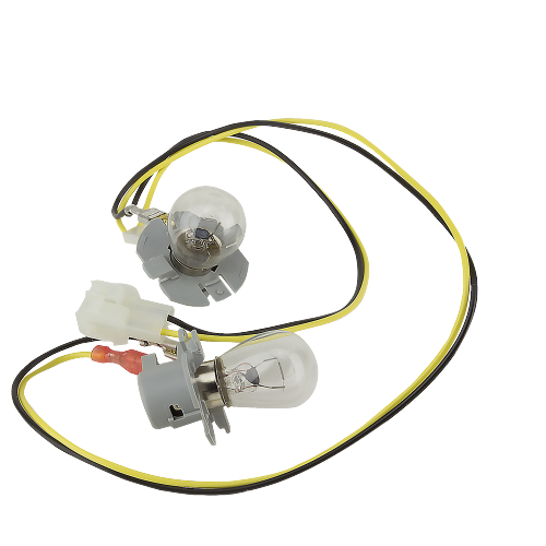 Headlight wiring harness with two bulbs and yellow wiring for John Deere parts and accessories under $100 collection