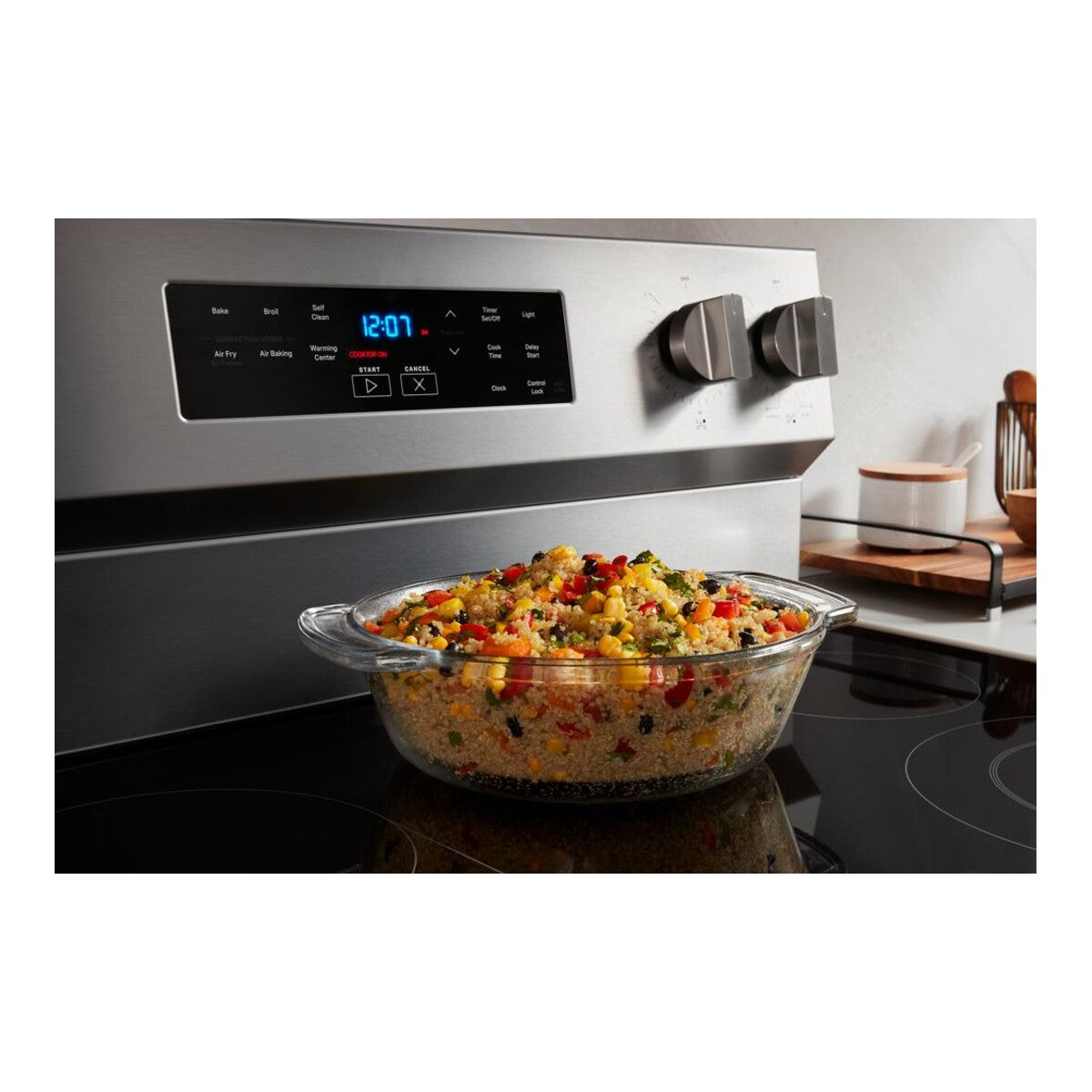 30-Inch Wide Electric Range With No Preheat Air Fry and Air Baking - 5.3 cu. ft.
