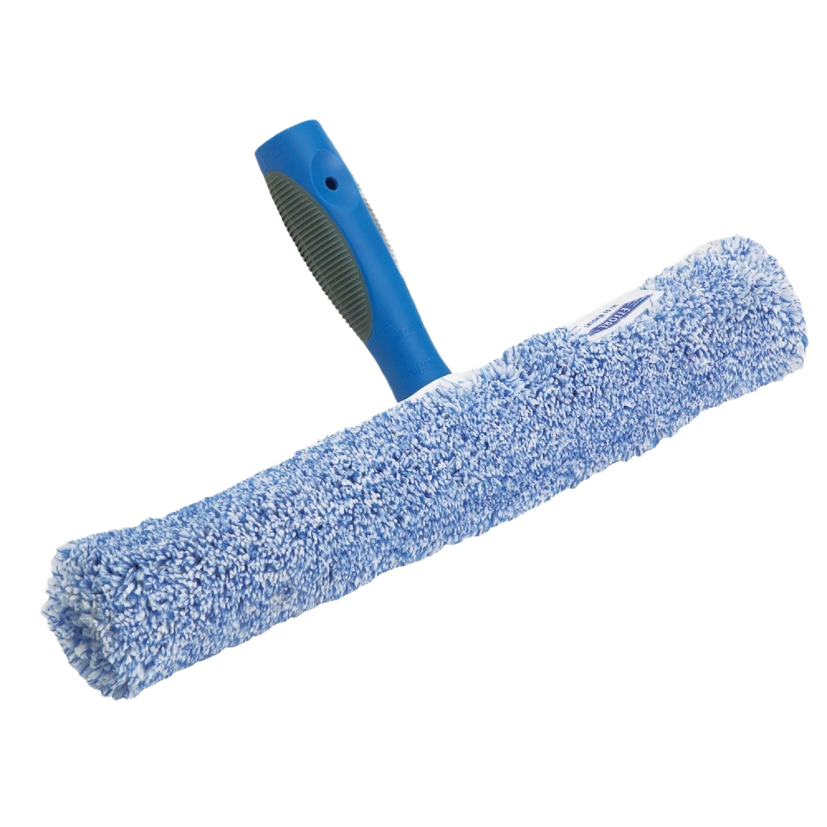 Window washer with ergonomic non-slip handle and dense microfiber sleeve for lint-free cleaning in home improvement tools collection