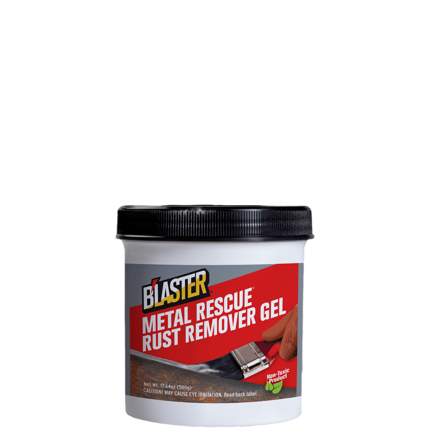 Container of rust remover gel for metal treatment in paint and supplies for home improvement projects under $50
