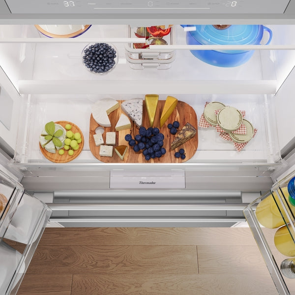Freedom®, Freestanding French Door Bottom Mount Refrigerator, 36'' Masterpiece®, Stainless Steel